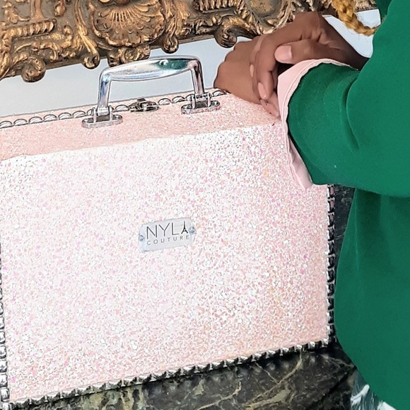 Glitter Briefcase Purse - Picture 2 of 2